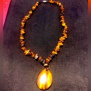 Tigers Eye “ Stone of Courage “ Necklace